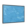 88289-400.jpg Blue Cream Texture Framed Canvas