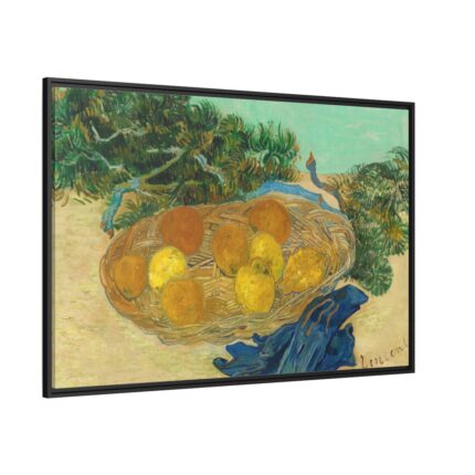 Van Gogh Stillleben Mit II Framed Canvas