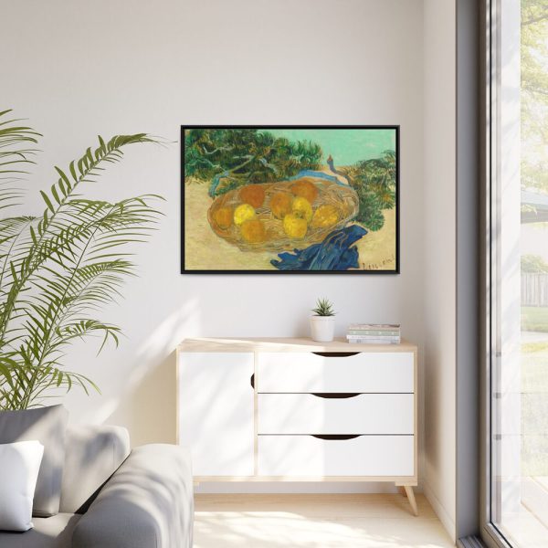 88289-423.jpg Van Gogh Stillleben Mit II Framed Canvas