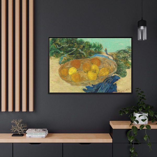 88289-424.jpg Van Gogh Stillleben Mit II Framed Canvas