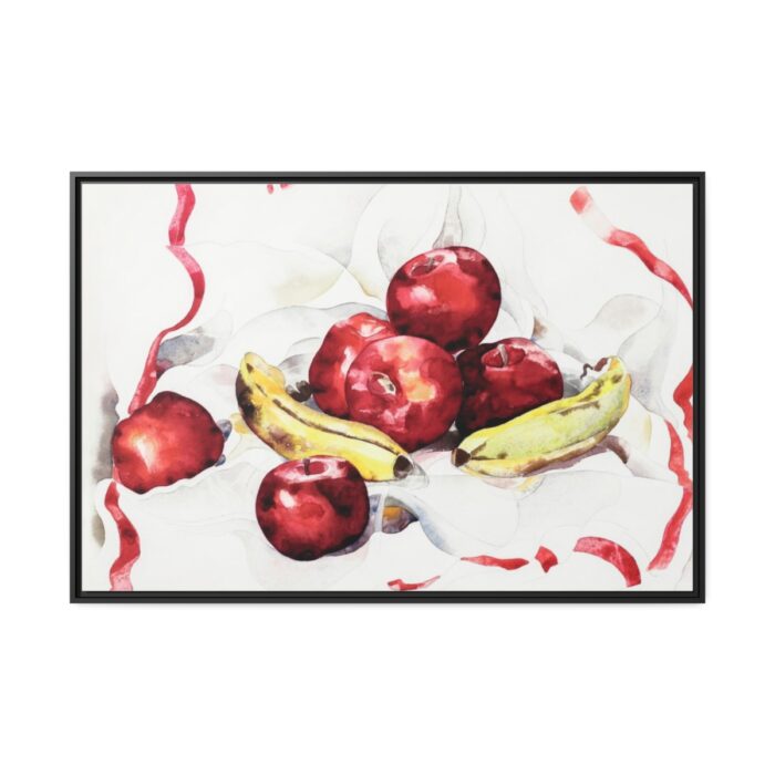 Still Life with Apples and Bananas by Charles Demuth Framed Canvas - Image 2