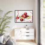 Still Life with Apples and Bananas by Charles Demuth Framed Canvas - Image 4