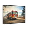 88289-45.jpg Speeding Fire Truck Framed Canvas