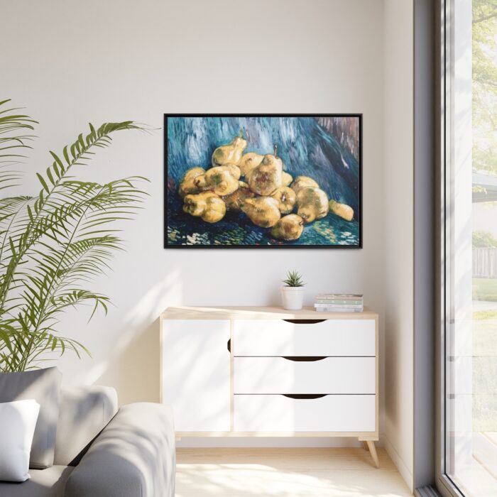 Still Life With Quince Framed Canvas - Image 4