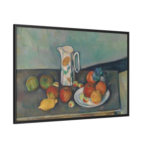88289-460.jpg Paul Cezanne Stoneware Pitcher Framed Canvas