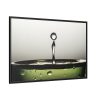 88289-515.jpg Water Droplets Framed Canvas