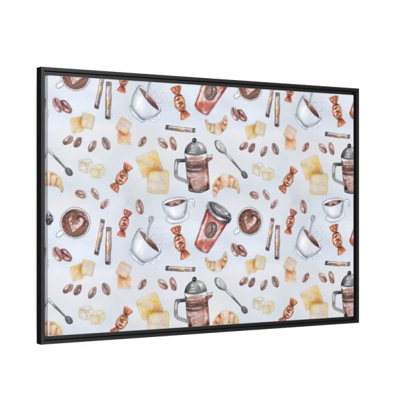 88289-535.jpg Coffee, Coffeemania, Coffee Lover Framed Canvas