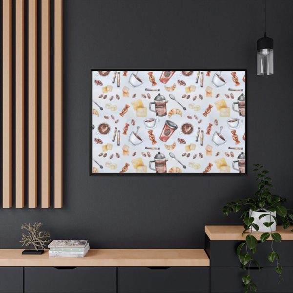 88289-539.jpg Coffee, Coffeemania, Coffee Lover Framed Canvas