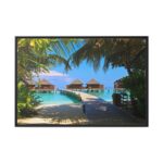 Exotic Tropical Island Framed Canvas - Image 2