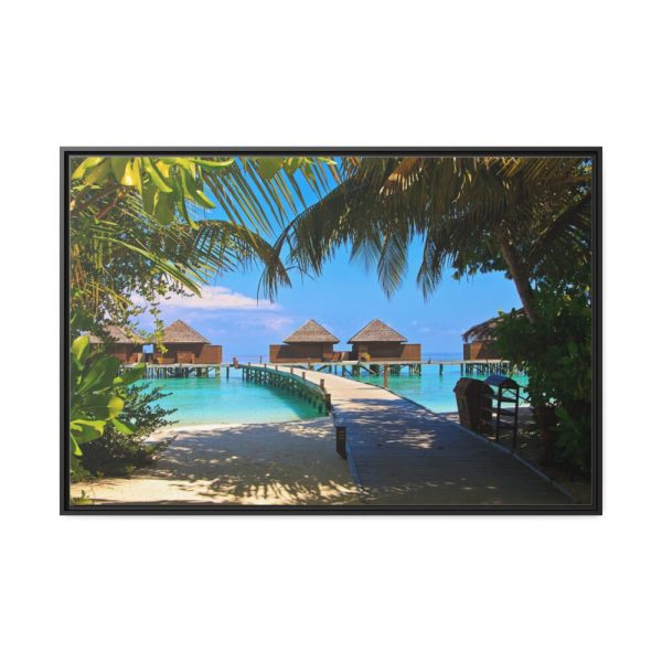 88289-546.jpg Exotic Tropical Island Framed Canvas
