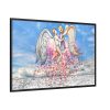 Love Of Angels Framed Canvas