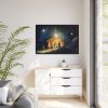 88289-558.jpg Abstract Representation of the Birth of Jesus Framed Canvas