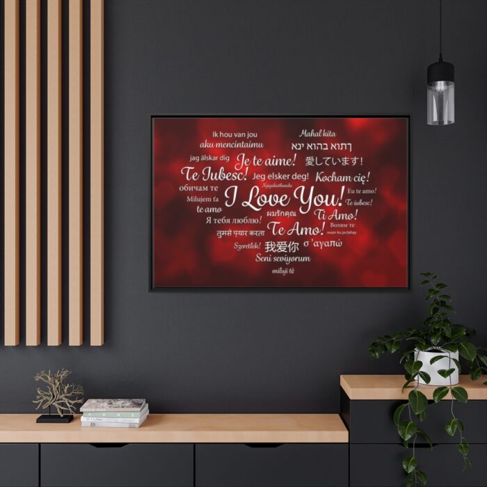 Love Languages Framed Canvas - Image 5