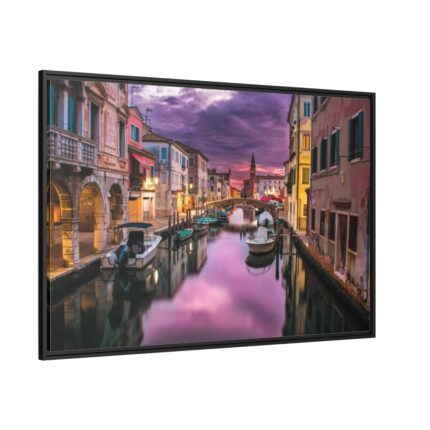 It is Italy City Venice Framed Canvas