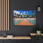 Tropics Palms Framed Canvas - Image 5