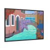 88289-580.jpg Channel Houses Italy Venice Framed Canvas