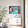88289-583.jpg Channel Houses Italy Venice Framed Canvas