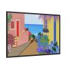 88289-585.jpg House in Italy Framed Canvas