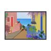 88289-586.jpg House in Italy Framed Canvas