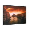 Italy Urban City Framed Canvas