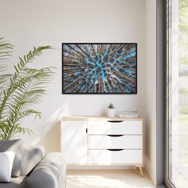 88289-628.jpg Trees Upward Framed Canvas