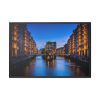 88289-636.jpg Canal Reflection Framed Canvas