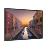 88289-645.jpg Sunset in Burano Framed Canvas