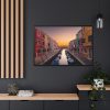 88289-649.jpg Sunset in Burano Framed Canvas