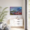 Vintage Hawaiian Bus Framed Canvas