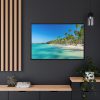 88289-684.jpg Palm Trees On The Beach Framed Canvas