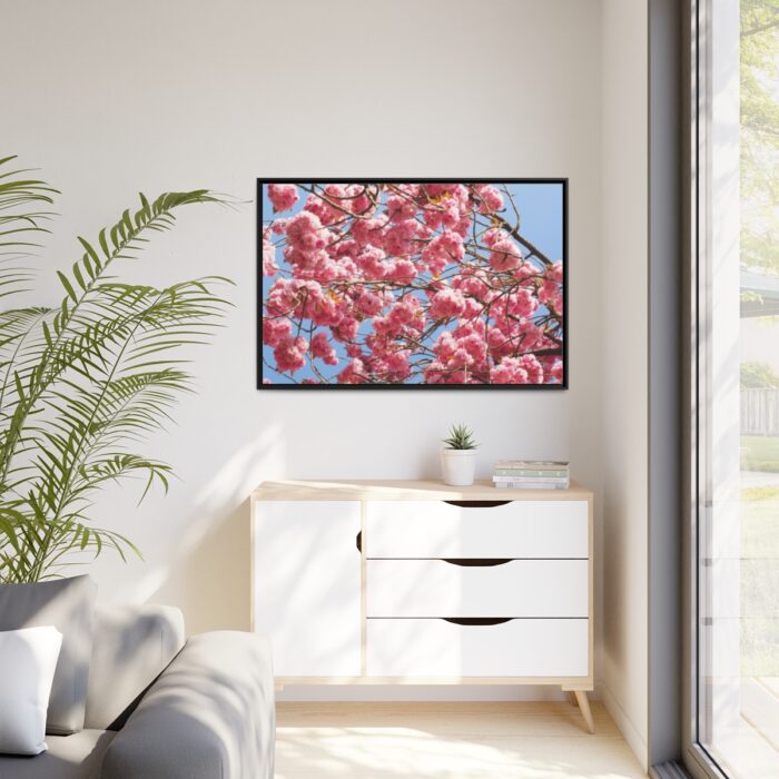 Japanese Cherry Tree Framed Canvas - Image 4