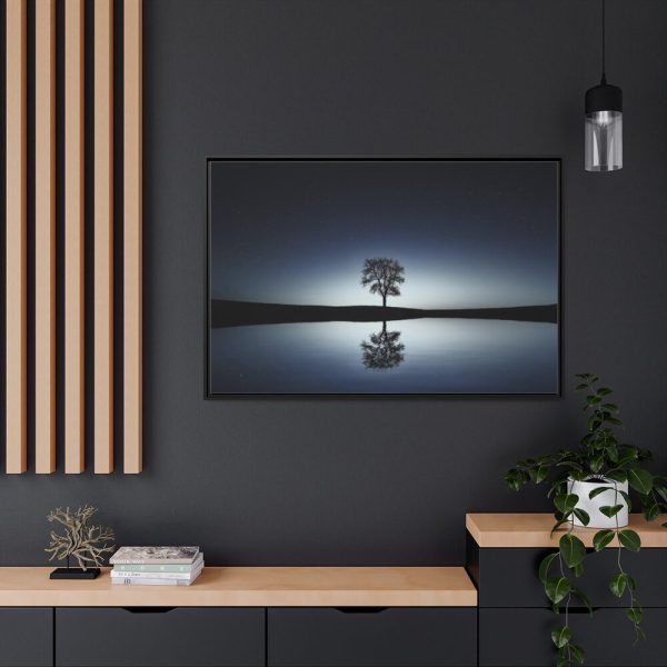 88289-704.jpg Amazing Beautiful Beauty Blue Framed Canvas