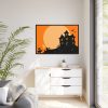 88289-88.jpg Haunted House Framed Canvas