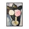 88299-106.jpg Pink and White Flowers in a Vase by Marsden Hartley Framed Canvas