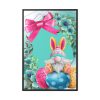 88299-111.jpg Easter Bunny Gnome And Eggs Framed Canvas