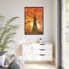 88299-118.jpg Beech With Autumn Leaves Framed Canvas