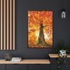 88299-119.jpg Beech With Autumn Leaves Framed Canvas