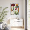 Rawson's Vegetable and Flower Seeds Framed Canvas