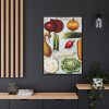 Rawson's Vegetable and Flower Seeds Framed Canvas