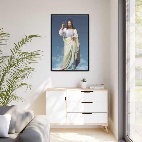 88299-148.jpg Jesus Christ in the Clouds Framed Canvas