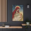 88299-154.jpg Vintage Christmas Jesus Mary Framed Canvas