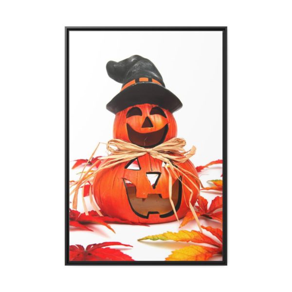 88299-16.jpg Funny Halloween Pumpkin Framed Canvas
