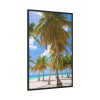 88299-170.jpg Palm Trees On The Beach Framed Canvas