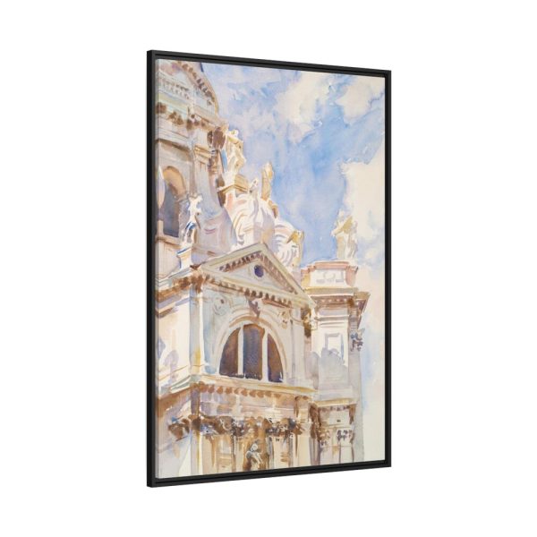 The Salute, Venice by John Singer Sargent Framed Canvas