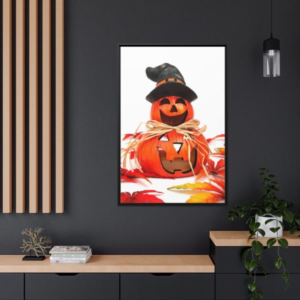 88299-19.jpg Funny Halloween Pumpkin Framed Canvas