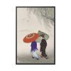 China Woman Geisha Framed Canvas