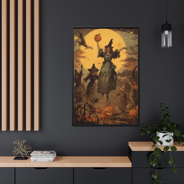 88299-39.jpg Full Moon Witches Framed Canvas