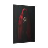 88299-5.jpg Man in Red Cloak Framed Canvas