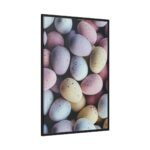 Easter Eggs Candy Framed Canvas