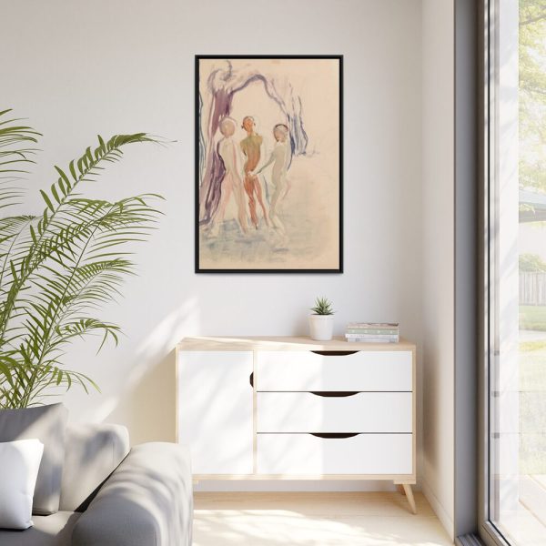 Boys by Magnus Enckell Framed Canvas